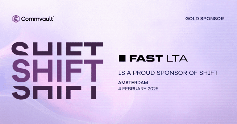 Commvault SHIFT sponsorship FAST LTA